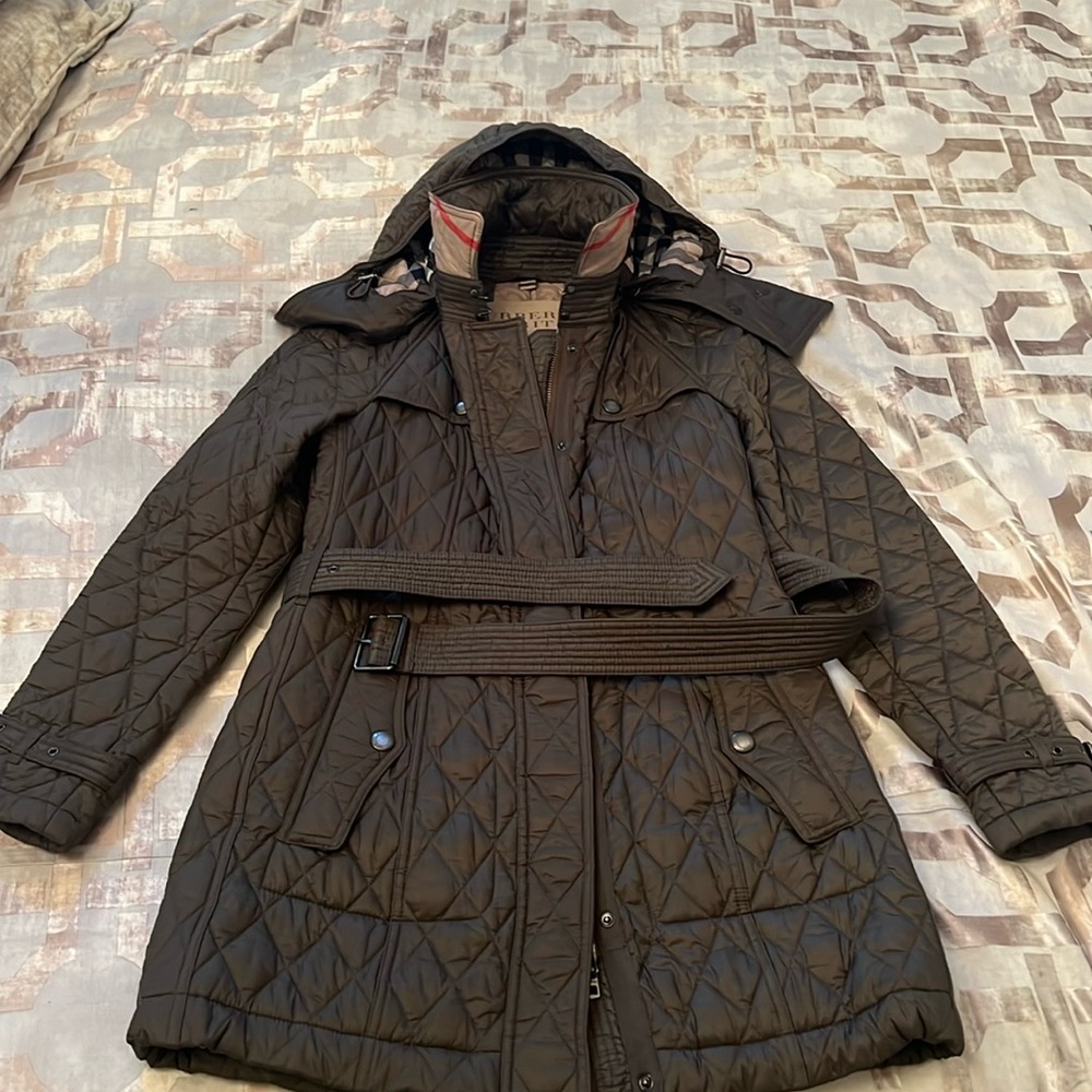 Burberry Brit trench nylon coat